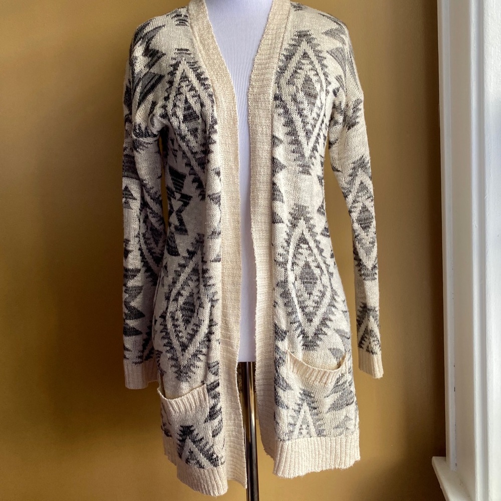 Aztec lightweight cardigan